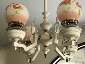 Tillinghast Manor - Lights in Dining Room