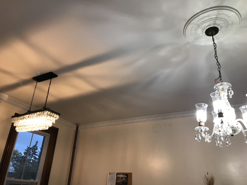 Tillinghast Manor - Dining Room Ceiling After