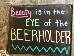 Craft beer and cider Beerholder sign