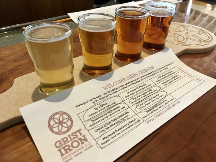 Craft beer and cider Grist Iron Grewing Co.