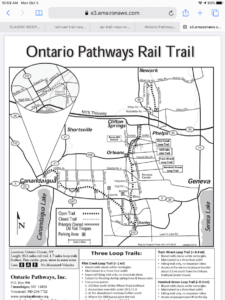 Hiking Trail - Ontario Pathways Rail Trail Map