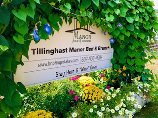 Tillinghast Manor Sign