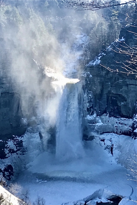Waterfalls - Taughannock Falls Winter 3