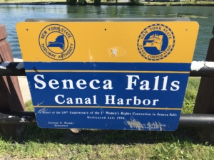 kayaking the Seneca canal Seneca garver Signs